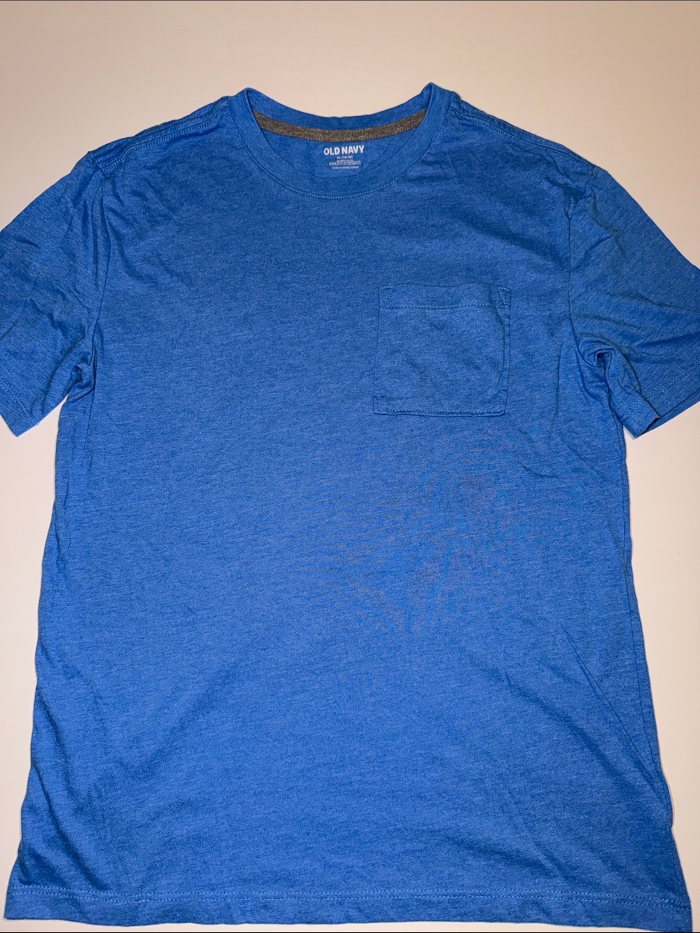Old Navy Boy’s Royal Blue Short-Sleeve Pocket Tee